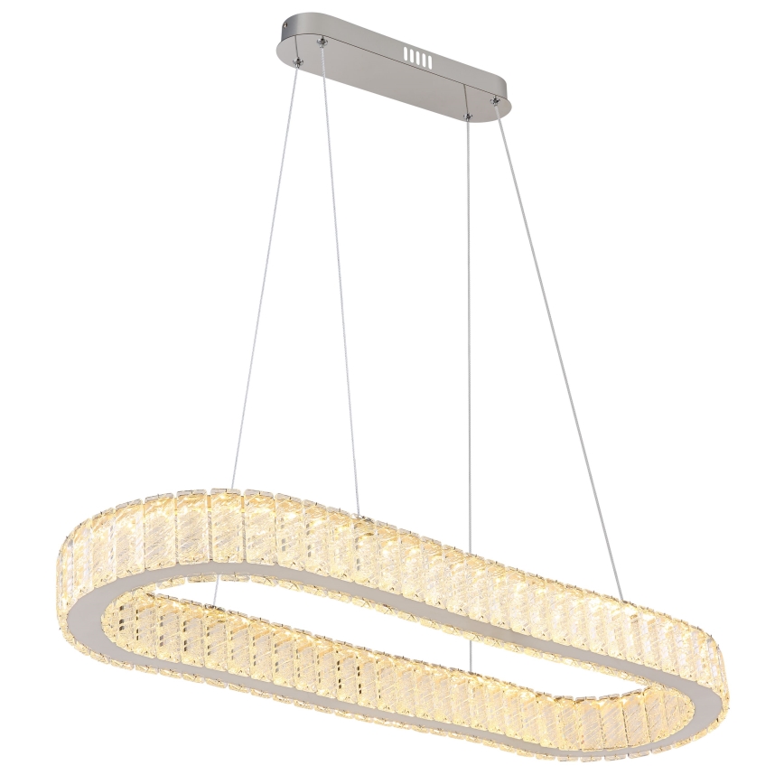 Globo - LED dimmbare Hängeleuchte an Seil LED/58W/230V 2700-6000K + Fernbedienung