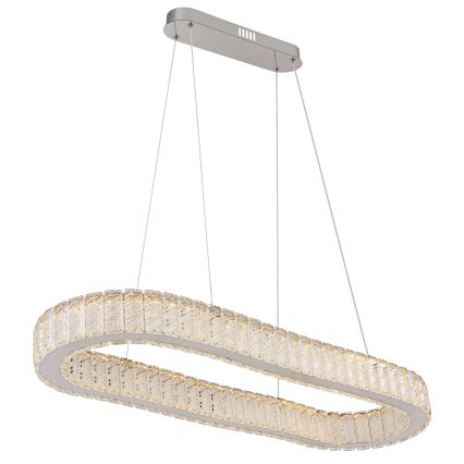 Globo - LED dimmbare Hängeleuchte an Seil LED/58W/230V 2700-6000K + Fernbedienung