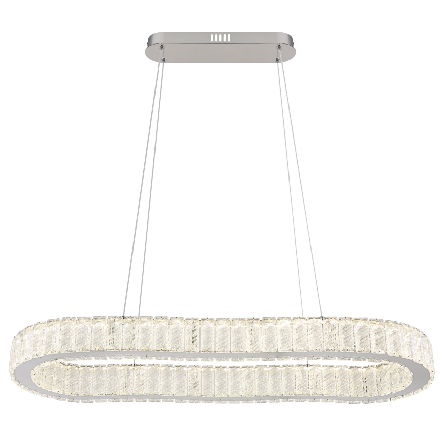 Globo - LED dimmbare Hängeleuchte an Seil LED/58W/230V 2700-6000K + Fernbedienung