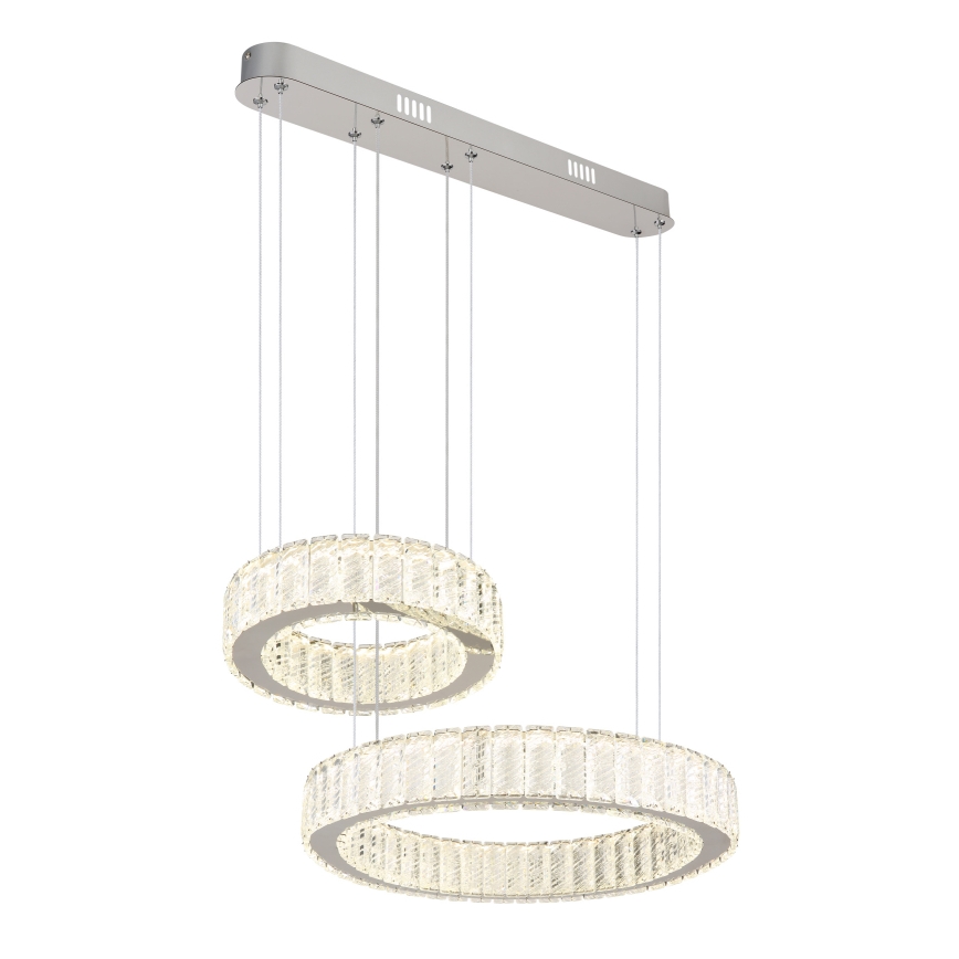 Globo - Lampadario a sospensione con filo LED dimmerabile LED/80W/230V 2700-6000K + telecomando