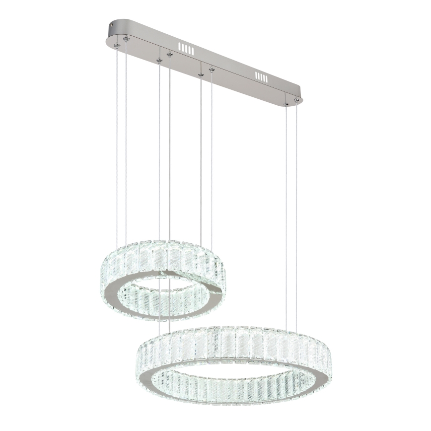Globo - Lampadario a sospensione con filo LED dimmerabile LED/80W/230V 2700-6000K + telecomando