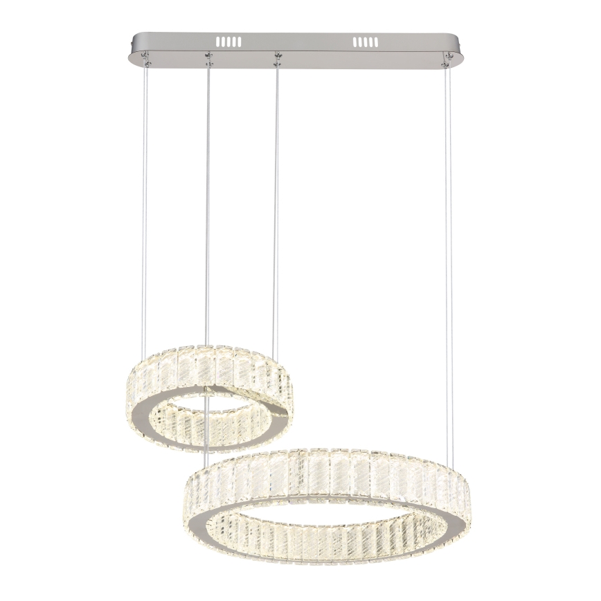 Globo - Lampadario a sospensione con filo LED dimmerabile LED/80W/230V 2700-6000K + telecomando
