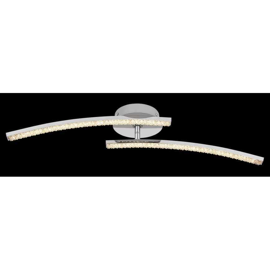 Globo - LED-Badezimmer-Aufbaukronleuchter 2xLED/6W/230V IP44