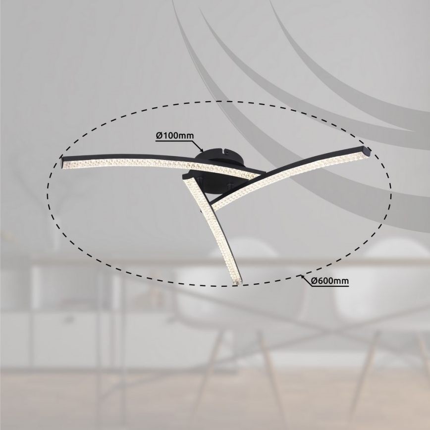 Globo - LED-Aufputz-Deckenleuchte, 18 W, 230 V, 2700/4000/6000 K