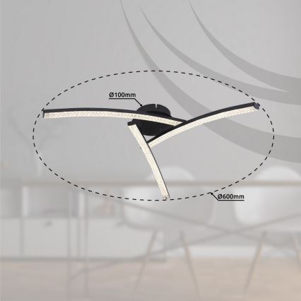 Globo - LED Lampadario da soffitto a montaggio superficiale LED/18W/230V 2700/4000/6000K