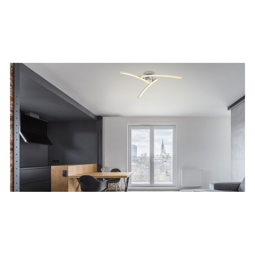 Globo  - LED-Badezimmer-Aufbaukronleuchter 3xLED/6W/230V IP44