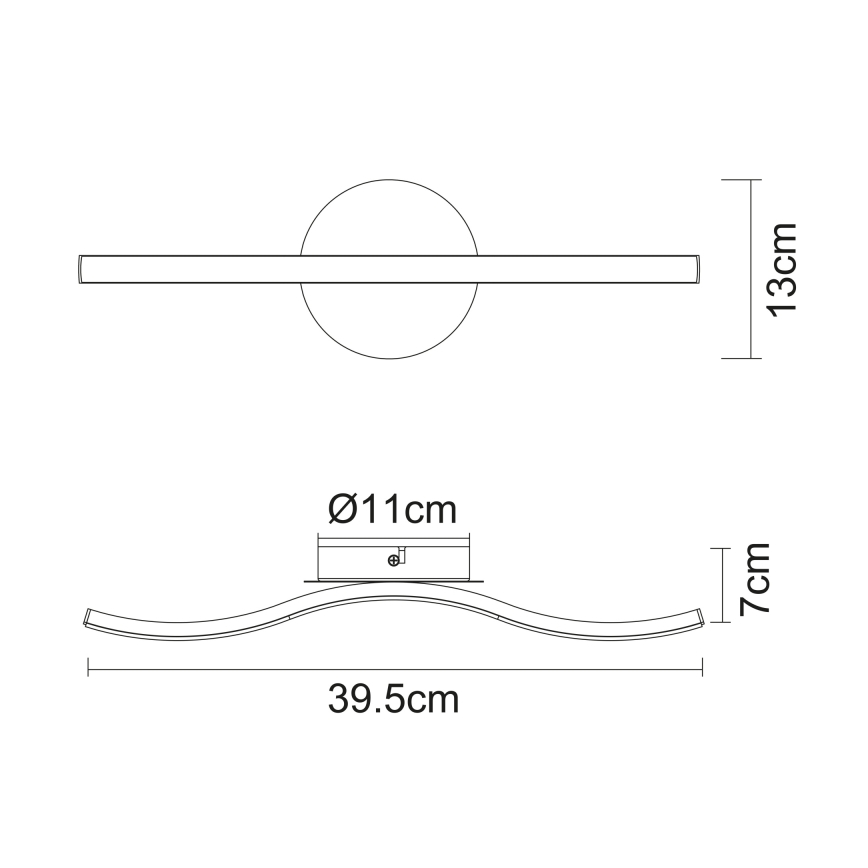 Globo - Plafonnier LED/6W/230V