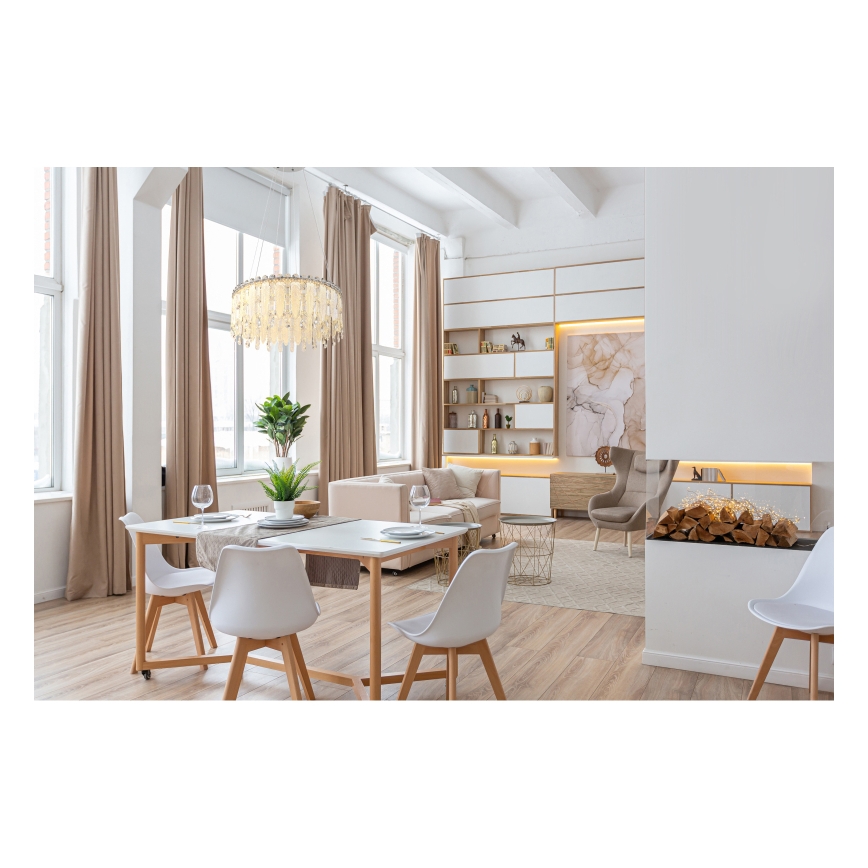 Globo - Lampadario LED a sospensione su cavo LED/58W/230V 2700-6000K + telecomando