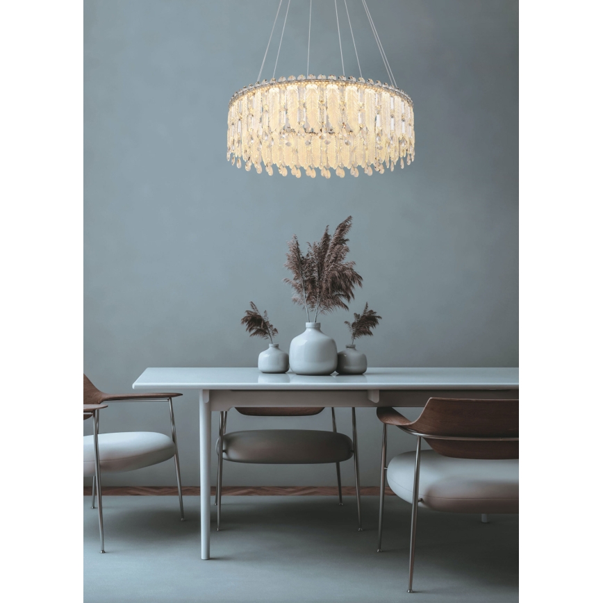 Globo - Dimmbare LED-Hängeleuchte mit Kabelaufhängung LED/78W/230V 2700-6000K + Fernbedienung
