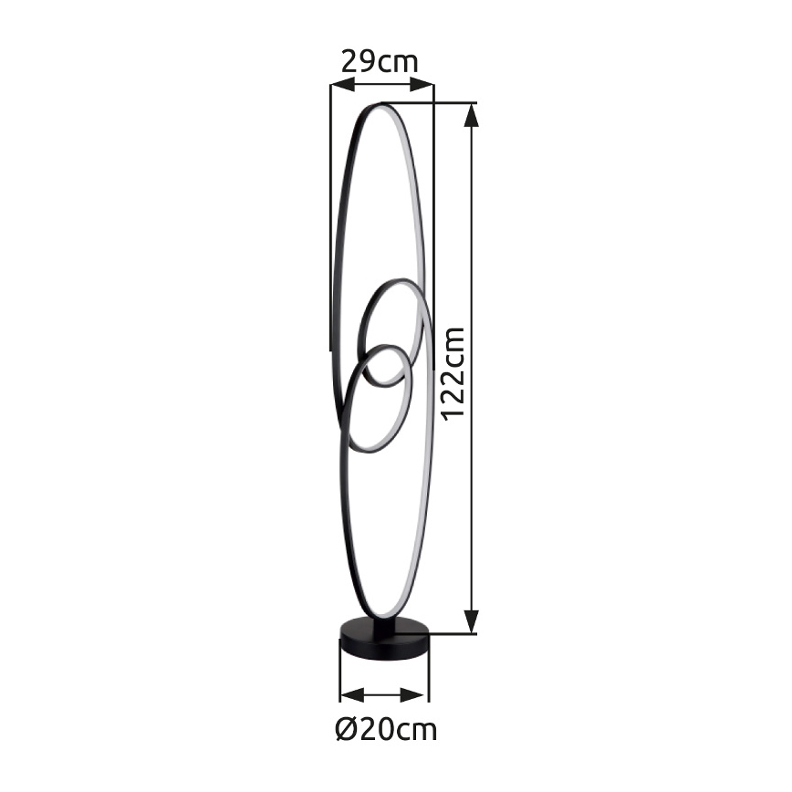 Globo - Lampada LED da terra LED/39W/230V 2700/4000/6500K