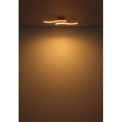 Globo - Lampadario a plafone LED LED/12W/230V 3000K arancione