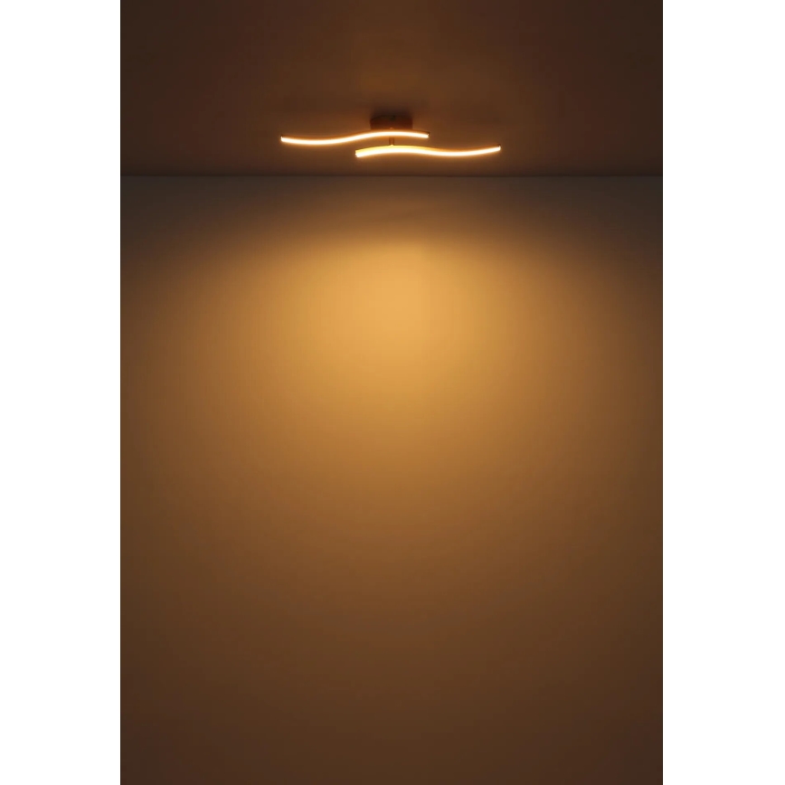 Globo - Lampadario a plafone LED LED/12W/230V 3000K arancione