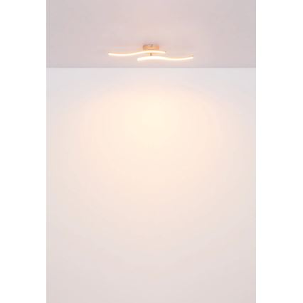 Globo - Lampadario a plafone LED LED/12W/230V 3000K arancione