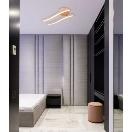 Globo - LED-Anbauleuchte LED/12W/230V 3000K orange