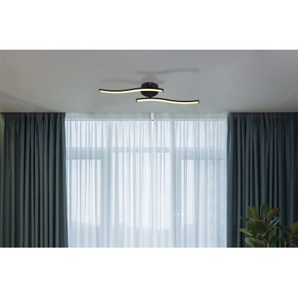 Globo - LED-Anbauleuchte LED/12W/230V 3000K schwarz