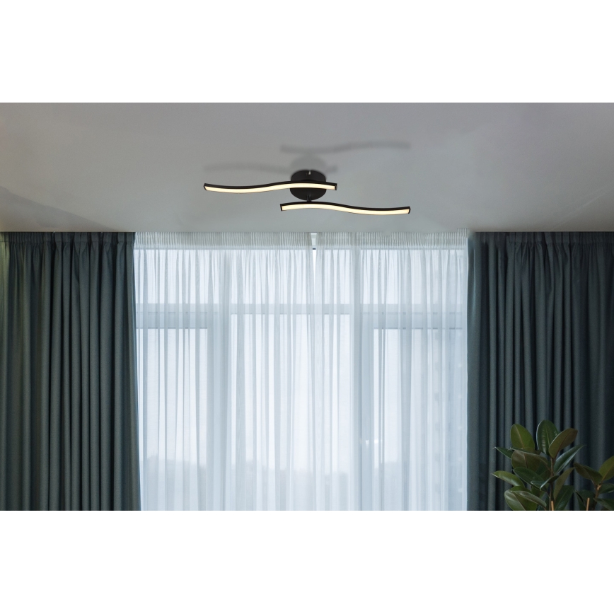 Globo - LED-Anbauleuchte LED/12W/230V 3000K schwarz