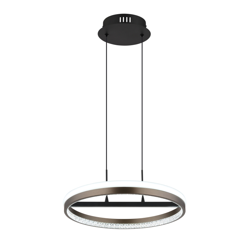 Globo - Suspension LED sur câble, 40 W, 230 V, 3000/4000/6000 K, Ø 39,7 cm
