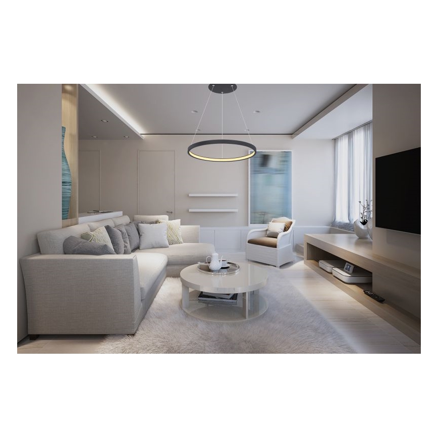 Globo - LED-Hängeleuchte an Schnur LED/19W/230V