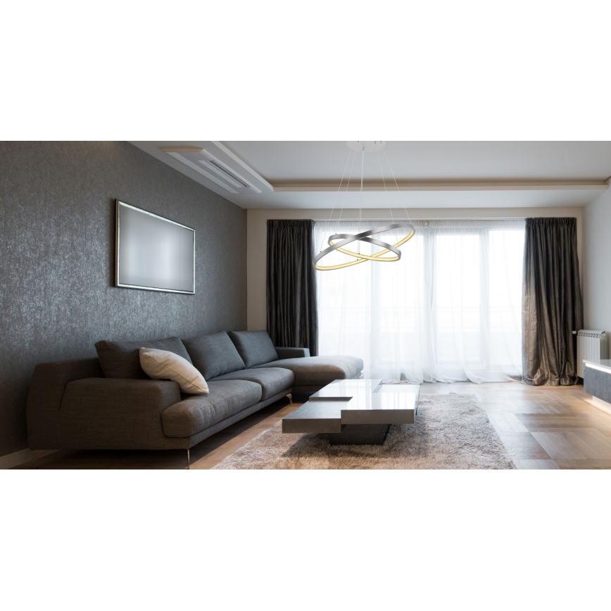 Globo - Lampadario a sospensione con filo LED dimmerabile 2xLED/21W/230V