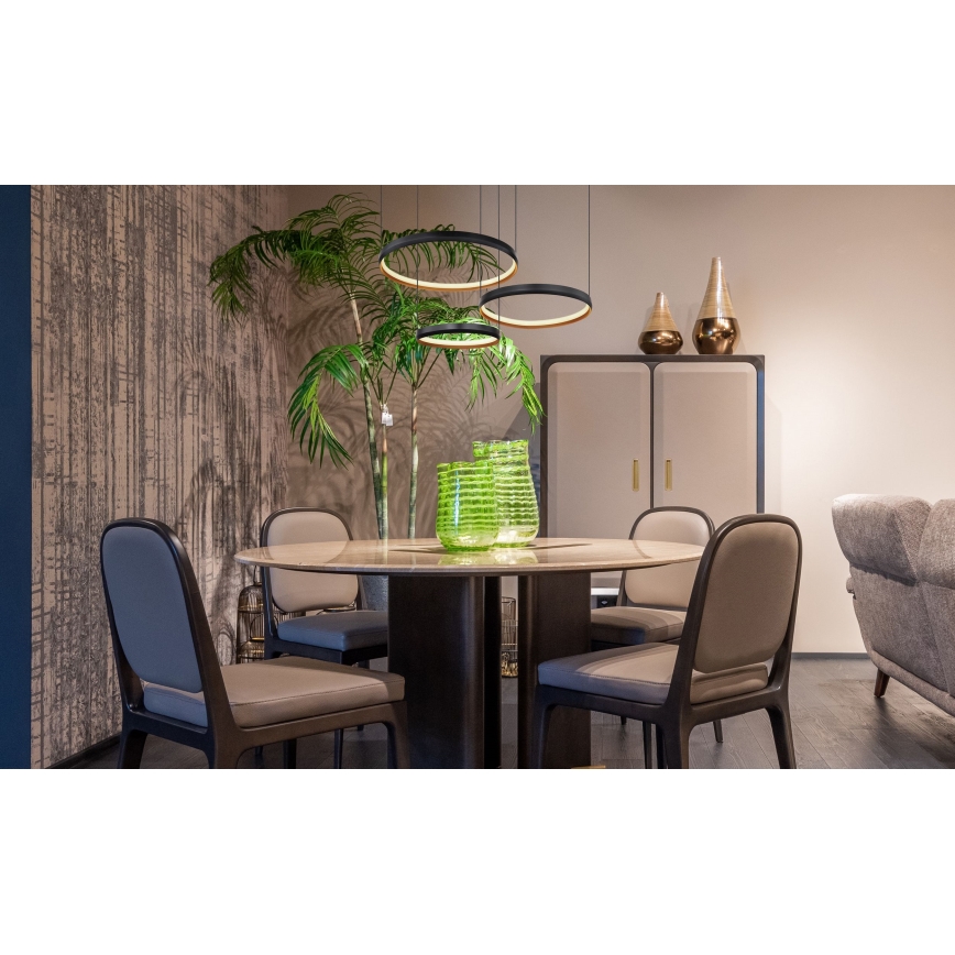 Globo - Lampadario a sospensione con filo LED dimmerabile LED/55W/230V 2700-6000K + telecomando