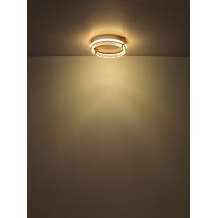 Globo - Plafonnier à intensité variable en cristal LED/36W/230V 2700K-6000K + télécommande