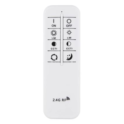 Globo - Plafonnier à intensité variable en cristal LED/36W/230V 2700K-6000K + télécommande