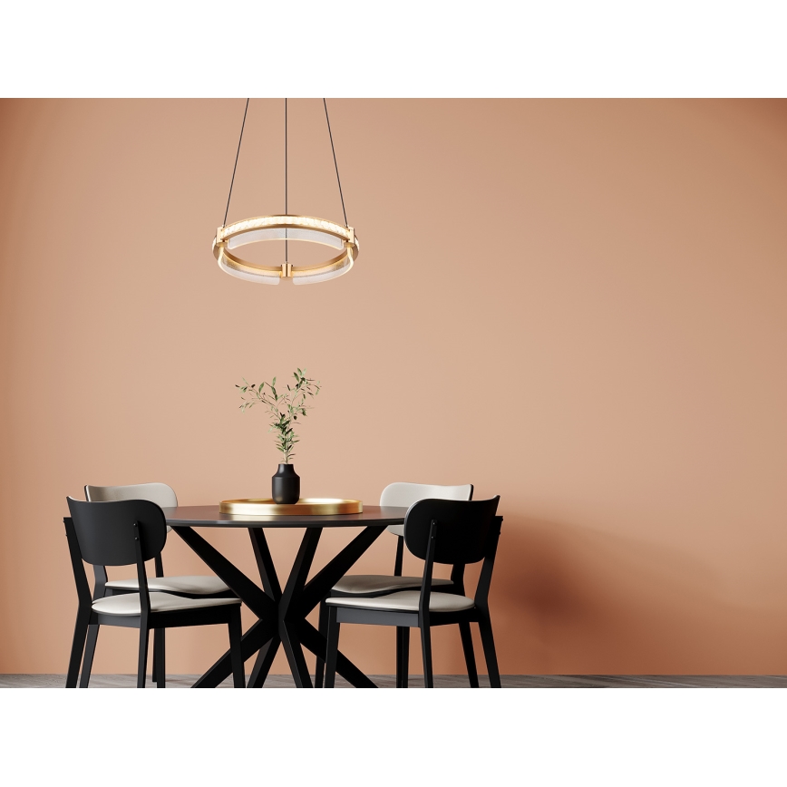 Globo - LED Dimmerabile cristallo lampadario su filo LED/36W/230V 2700K-6000K + telecomando