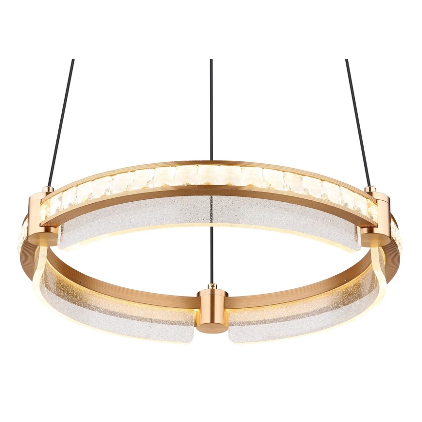 Globo - LED Dimmerabile cristallo lampadario su filo LED/36W/230V 2700K-6000K + telecomando