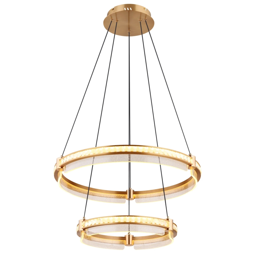 Globo - LED Dimmerabile cristallo lampadario su filo LED/78W/230V 2700K-6000K + telecomando