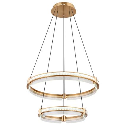 Globo - LED Dimmerabile cristallo lampadario su filo LED/78W/230V 2700K-6000K + telecomando