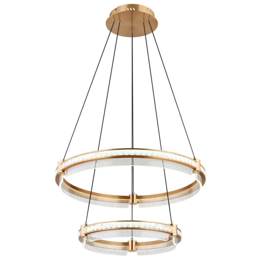 Globo - LED Dimmerabile cristallo lampadario su filo LED/78W/230V 2700K-6000K + telecomando