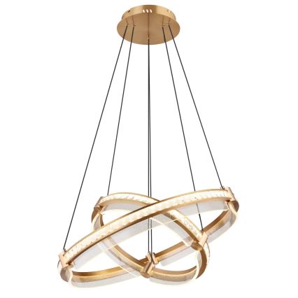 Globo - LED Dimmerabile cristallo lampadario su filo LED/78W/230V 2700K-6000K + telecomando