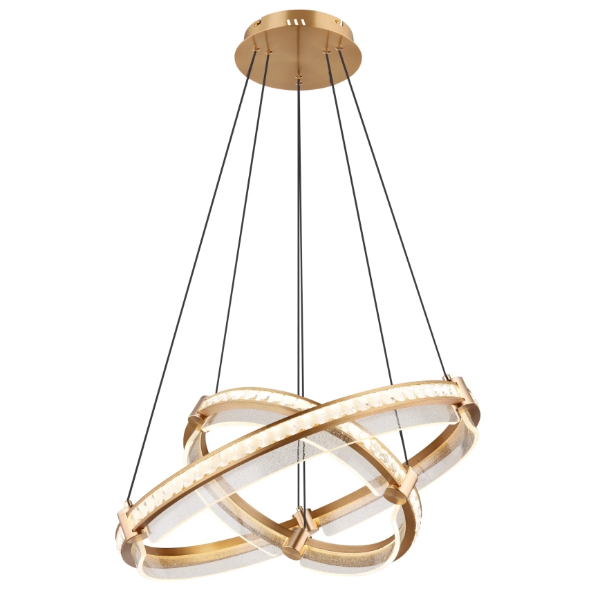 Globo - LED Dimmerabile cristallo lampadario su filo LED/78W/230V 2700K-6000K + telecomando