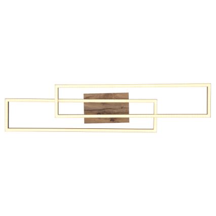 Globo - Plafonnier LED/30W/230V 3000K 60x80 cm noir