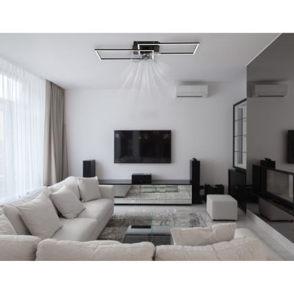 Globo - LED Plafoniera dimmerabile con ventilatore LED/38W/230V 3000-6500K + telecomando