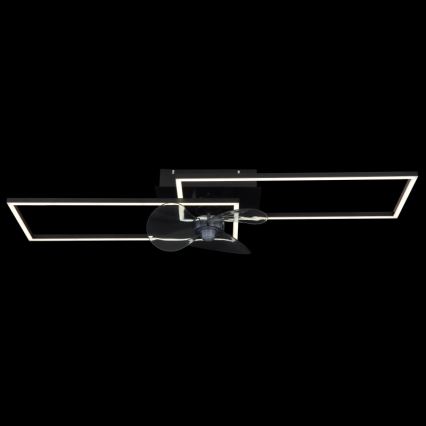 Globo - LED Plafoniera dimmerabile con ventilatore LED/38W/230V 3000-6500K + telecomando