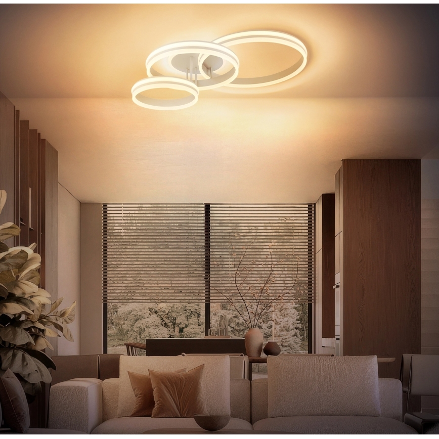 Globo - LED-dimmbare Deckenleuchte LED/72W/230V 3000K 79,5x50 cm