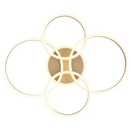 Globo - Plafonnier LED dimmable LED/92W/230V 3000K 68x84,5 cm