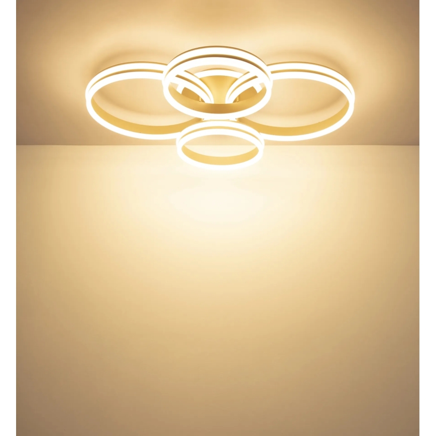 Globo - Dimmbare LED-Deckenleuchte LED/92W/230V 3000K 68x84,5 cm