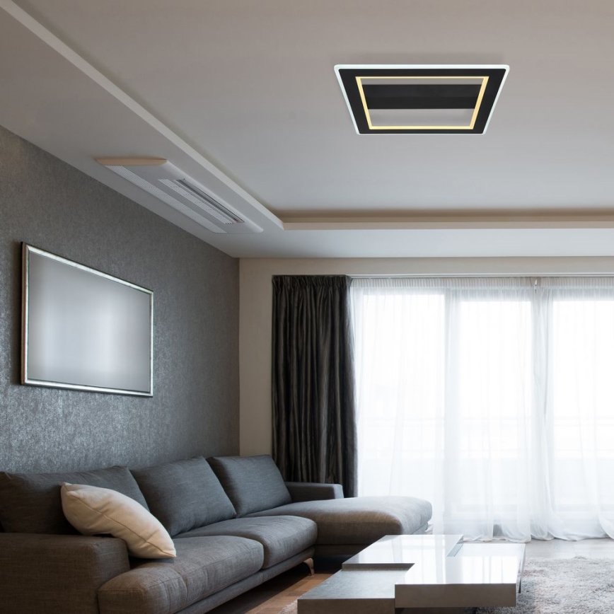 Globo - LED Decken-Kronleuchter LED/30W/230V eckig