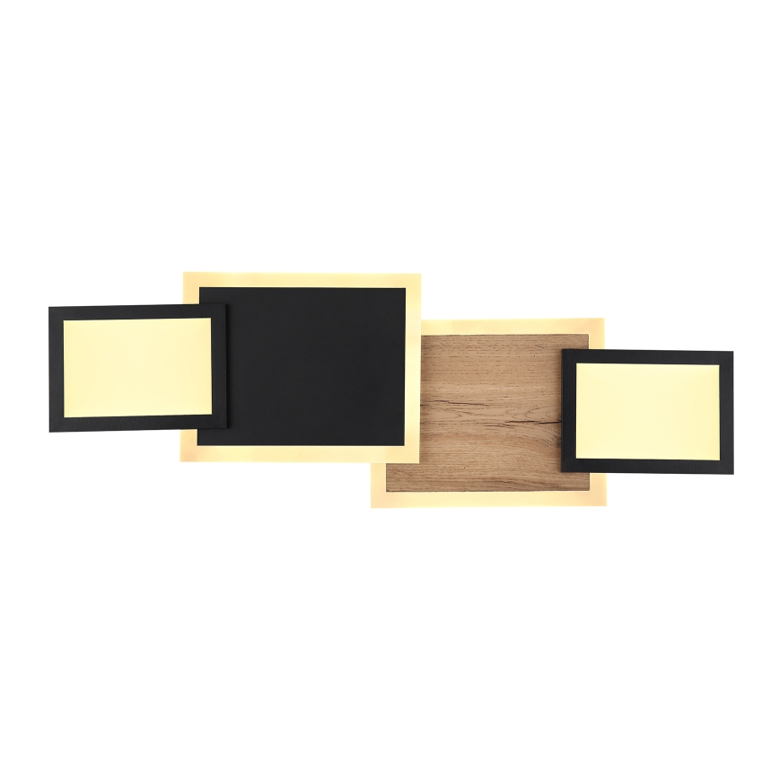Globo 67279-30 - Plafoniera LED CAROLINE LED/30W/230V 25x71,5 cm beige/nero