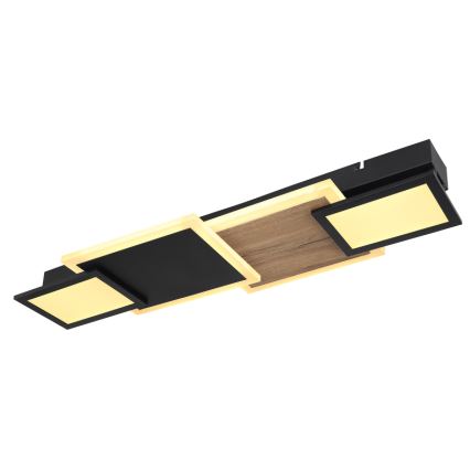 Globo 67279-30 - Plafonnier LED CAROLINE LED/30W/230V 25x71,5 cm beige/noir