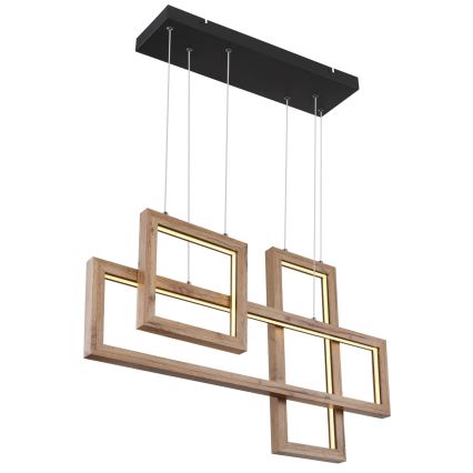 Globo 67287H1 - Suspension LED sur câble MANDERA LED/40W/230V marron