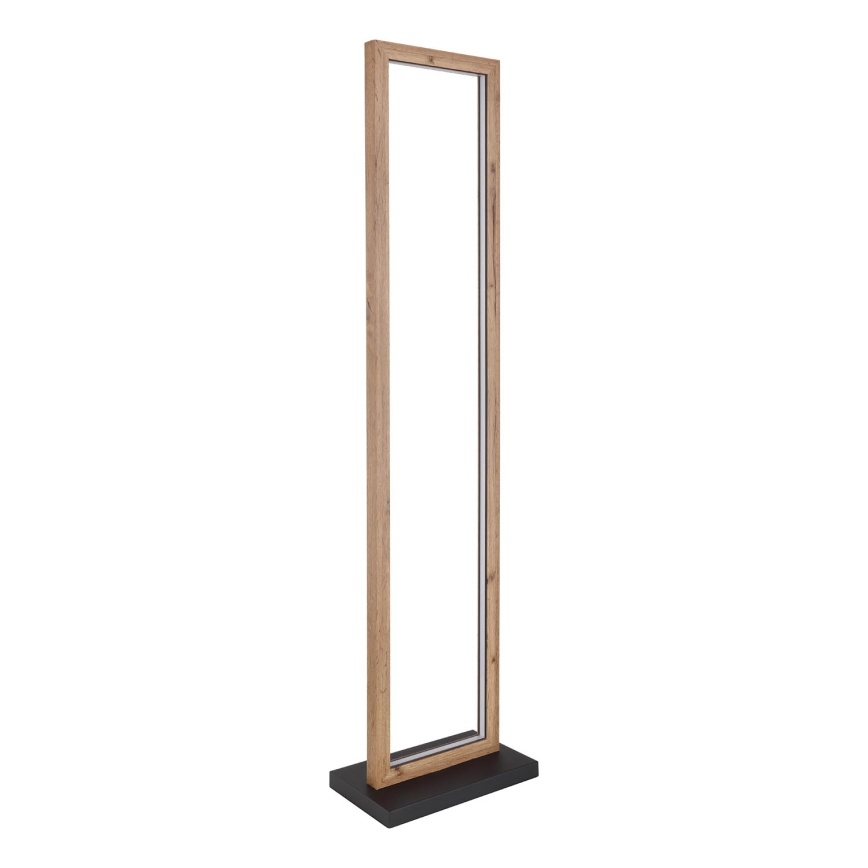 Globo 67287S - Lampadaire sur pied LED MANDERA, 24 W/230 V, marron/noir