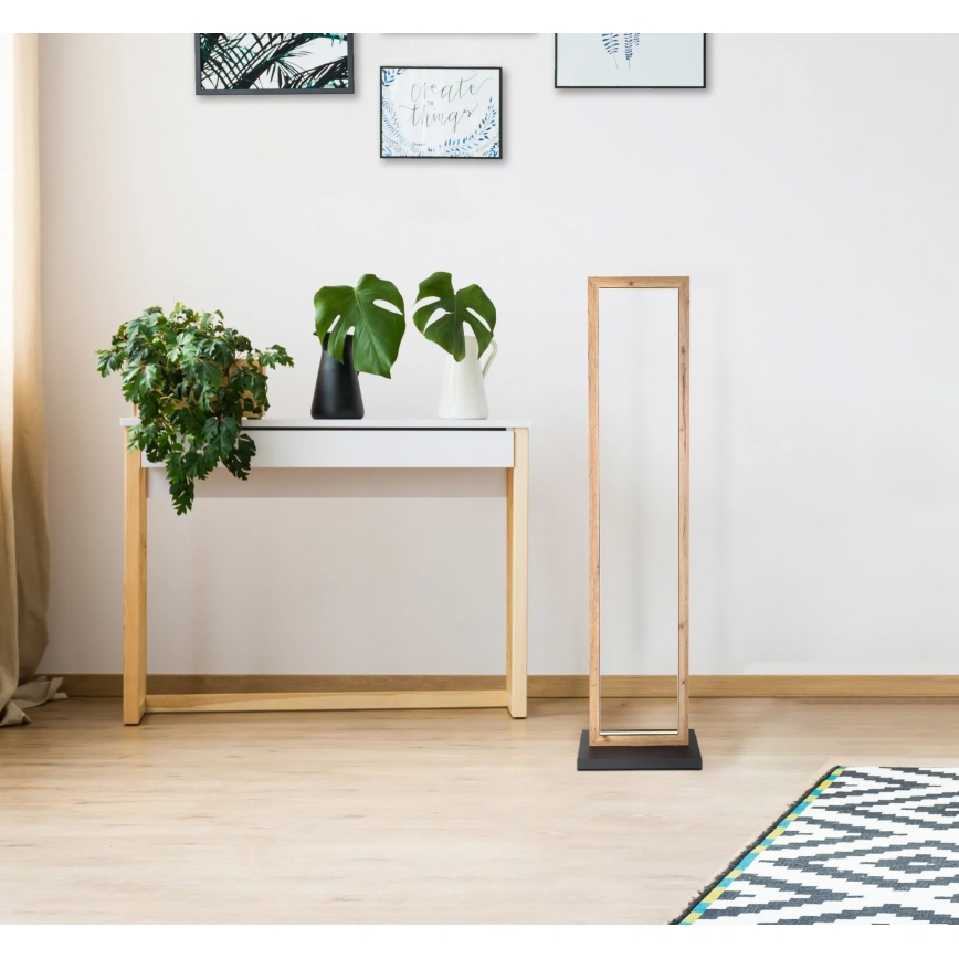 Globo 67287S - LED-Stehleuchte MANDERA LED/24W/230V braun/schwarz