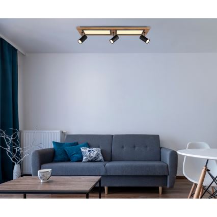 Globo - LED-Strahler LED/24W/230V + 3xGU10/5W