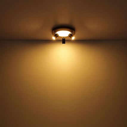 Globo - Spot LED 3xGU10/5W/230V + LED/15W/230V
