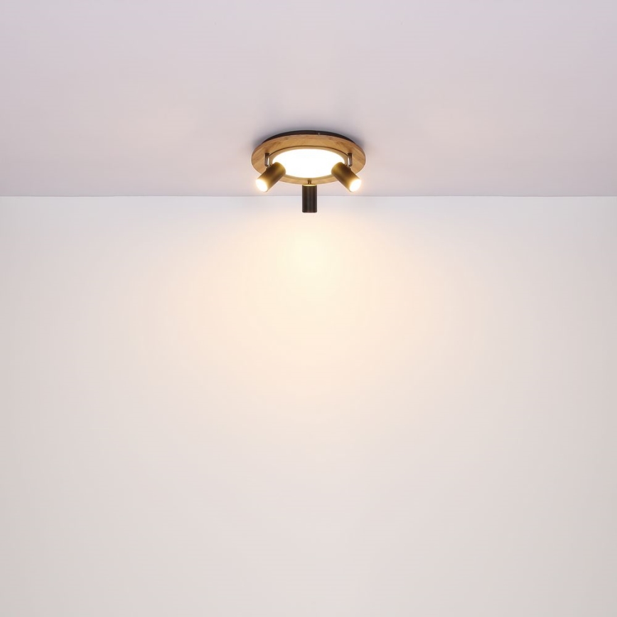 Globo - Spot LED 3xGU10/5W/230V + LED/15W/230V
