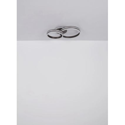 Globo - LED dimmbare Deckenleuchte LED/50W/230V 2700-6000K 50x75 cm + Fernbedienung