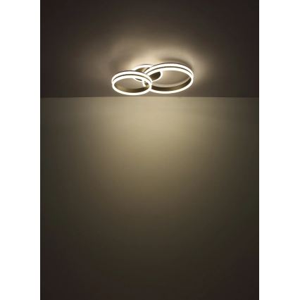 Globo - Plafonnier LED dimmable LED/50W/230V 2700-6000K 50x75 cm + télécommande